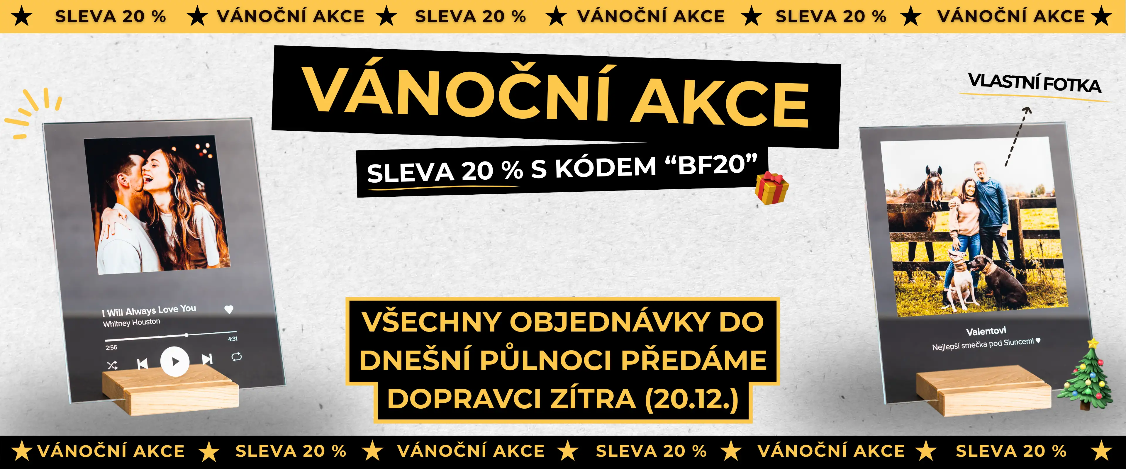 Vánoční úvodní fotografie